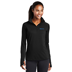 Ladies Stretch 1/2-Zip Pullover